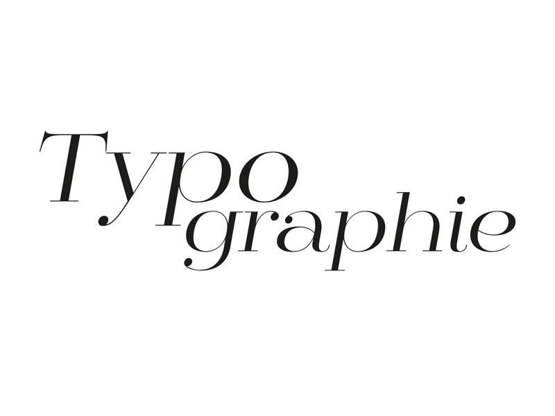 Typographie